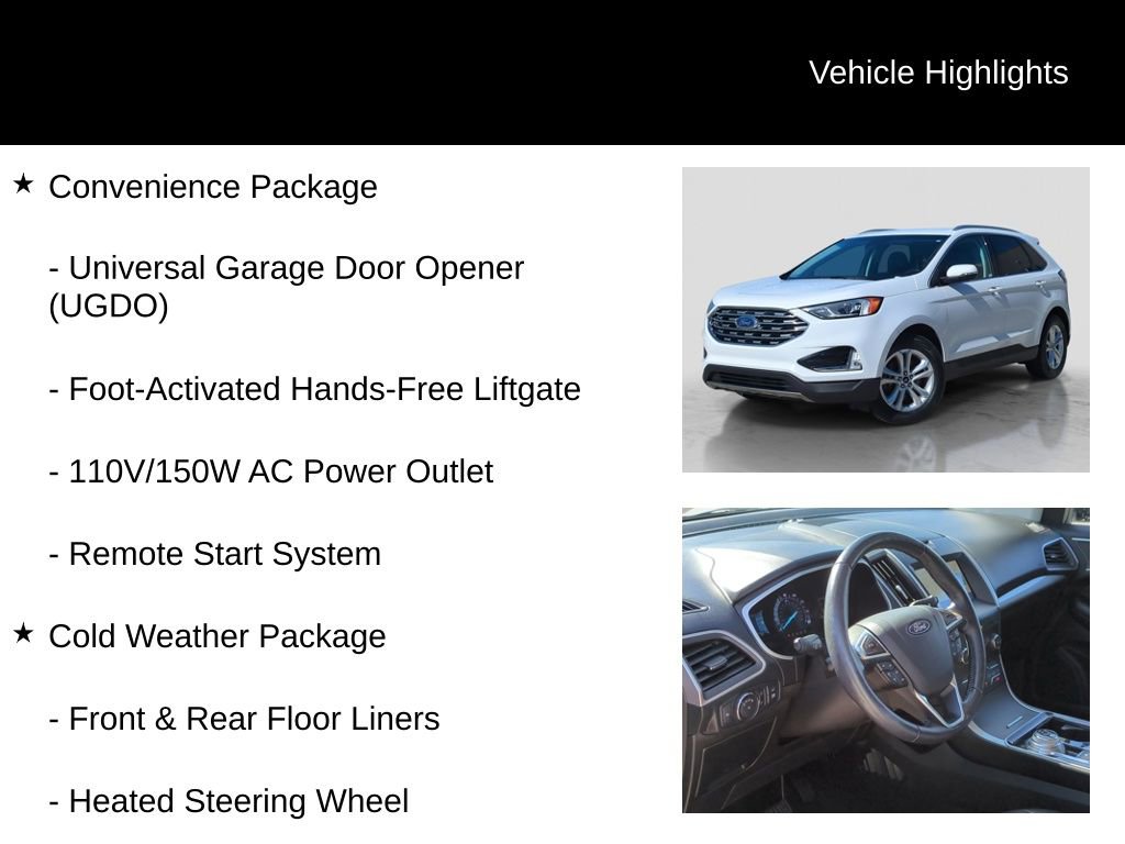 Certified 2019 Ford Edge SEL w/ Equipment Group 201A image 11