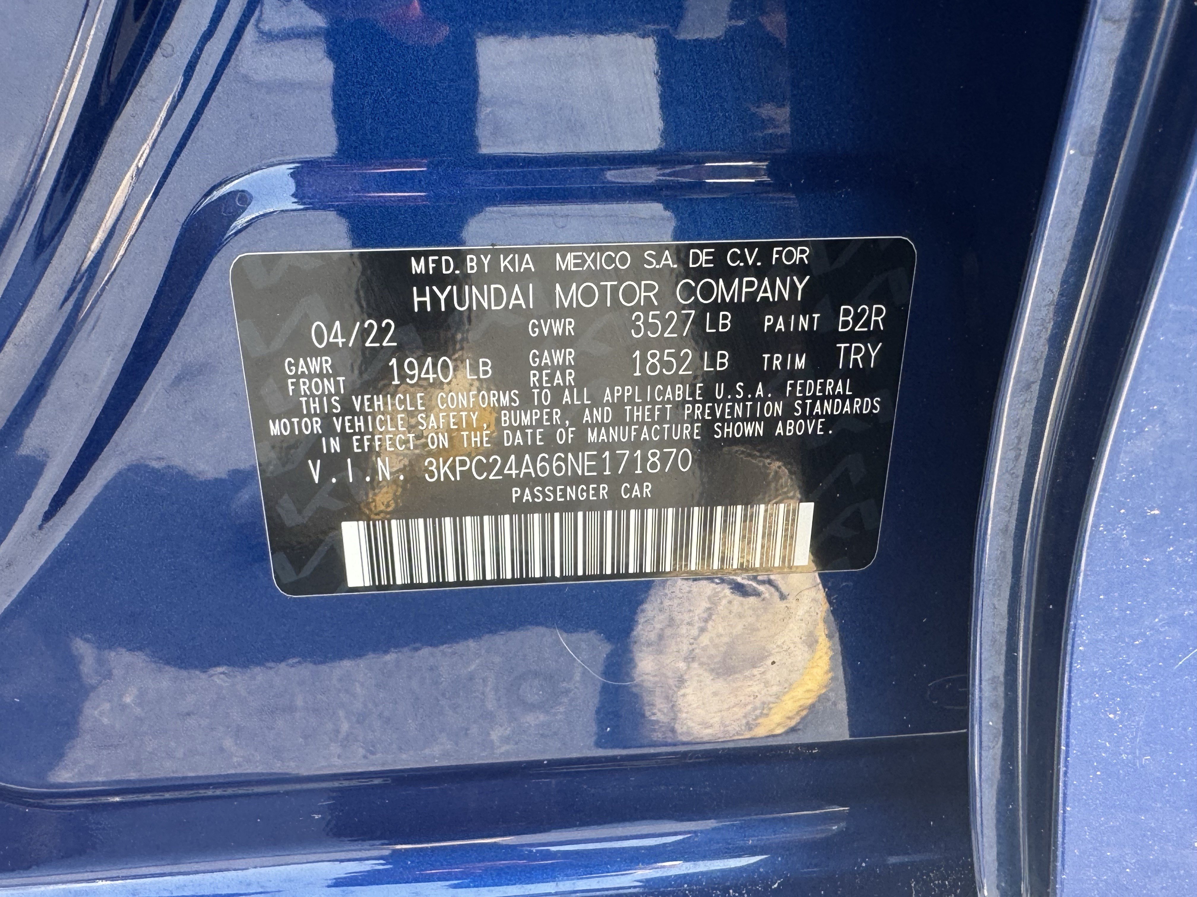 Used 2022 Hyundai Accent SE w/ Cargo Package FWD image 32