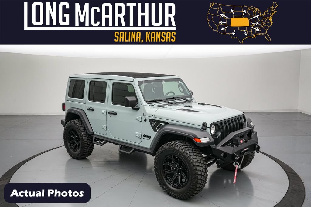 Used 2023 Jeep Wrangler Unlimited Sport w/ Sun And Sound Package