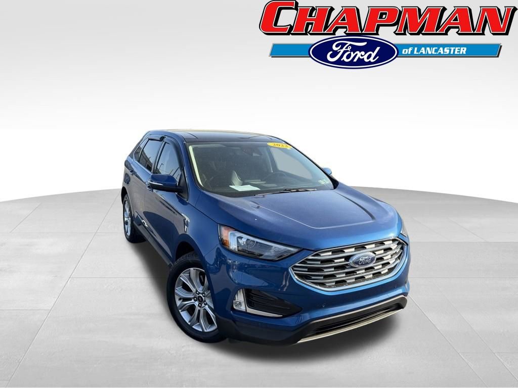 Certified 2023 Ford Edge Titanium w/ Class II Trailer Tow Package