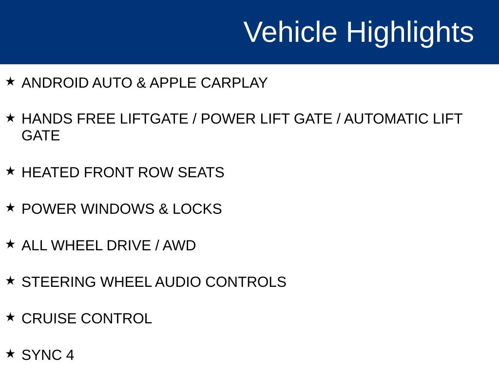 Certified 2024 Ford Edge SEL w/ Convenience Package AWD/4WD image 8