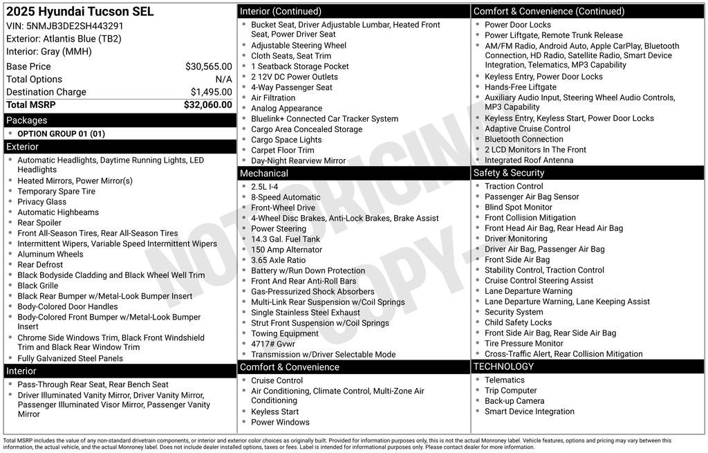 Used 2025 Hyundai Tucson SEL image 9