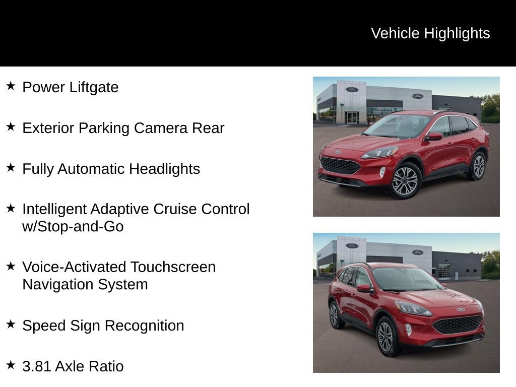 Certified 2022 Ford Escape SEL image 17