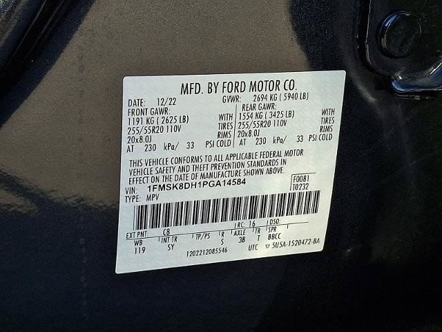 Certified 2023 Ford Explorer XLT w/ Equipment Group 202A AWD/4WD image 28
