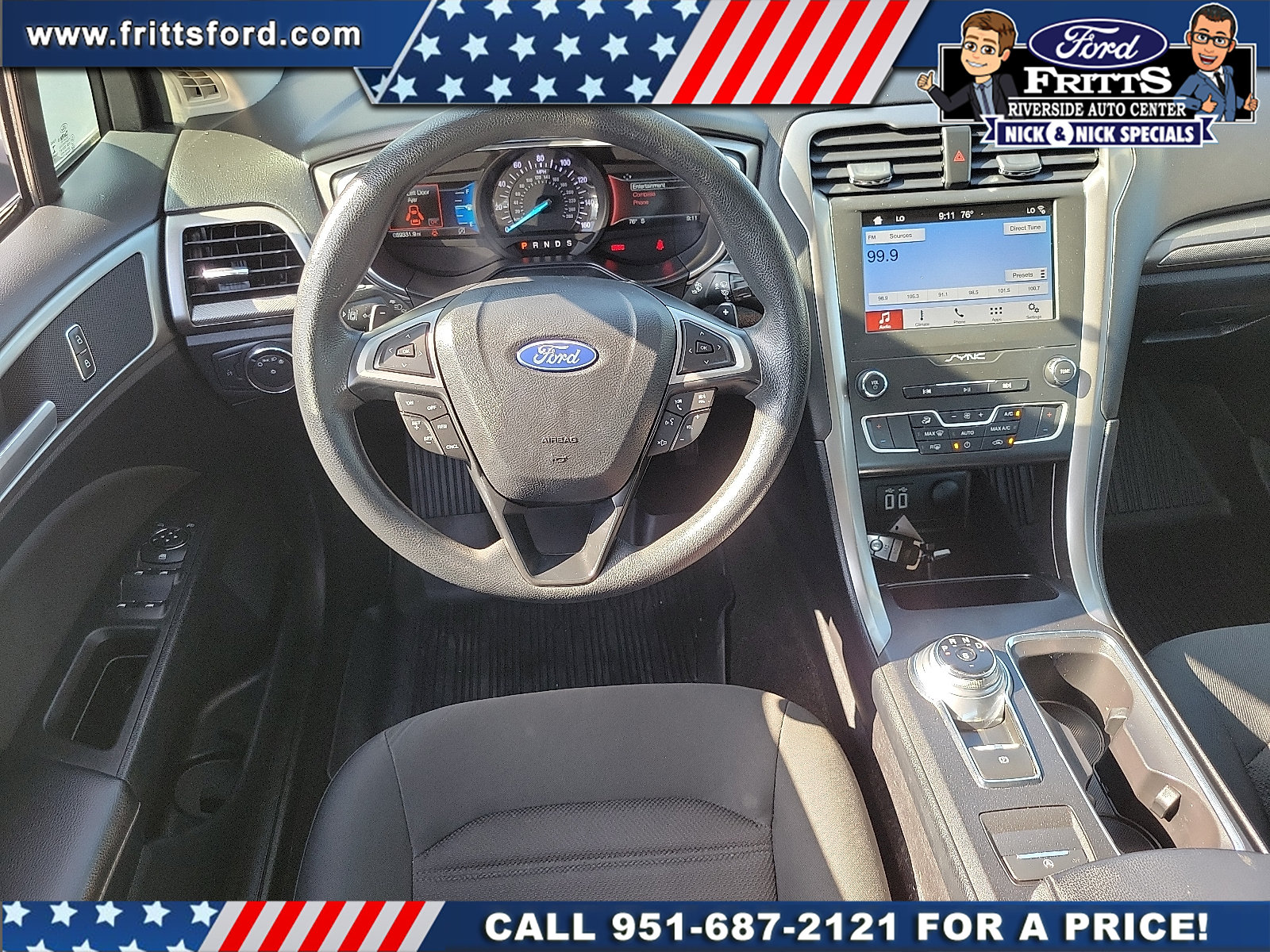 Certified 2019 Ford Fusion SE FWD image 5