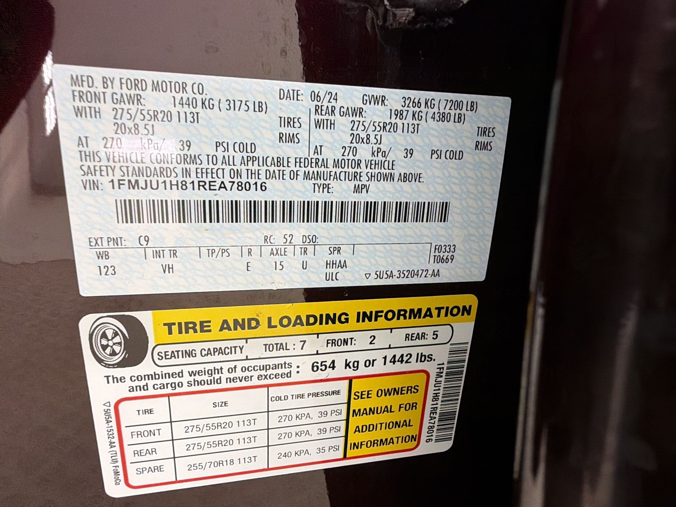 Certified 2024 Ford Expedition XLT RWD image 26