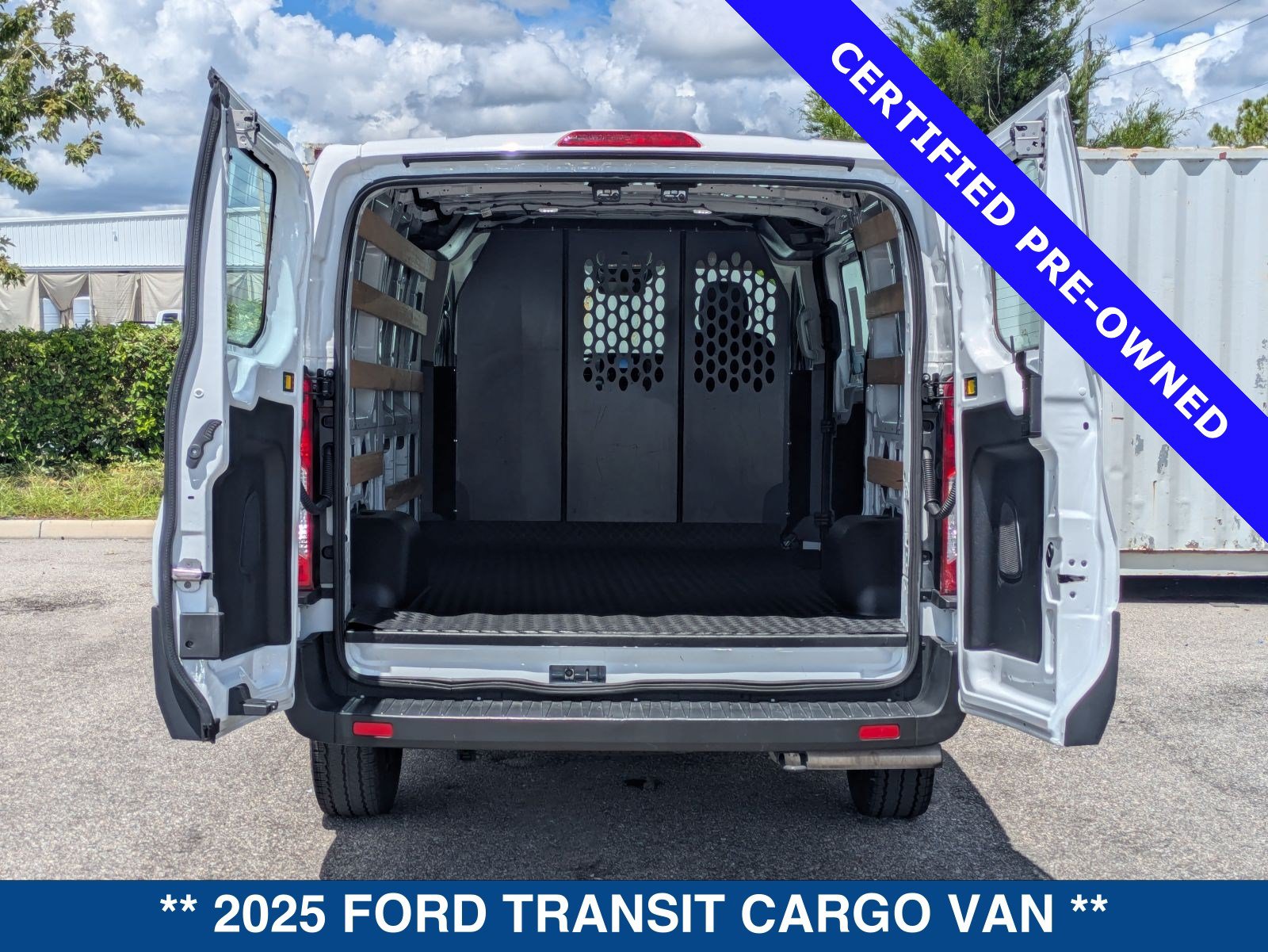 Certified 2025 Ford Transit 250 Low Roof w/ Exterior Upgrade Package RWD image 14