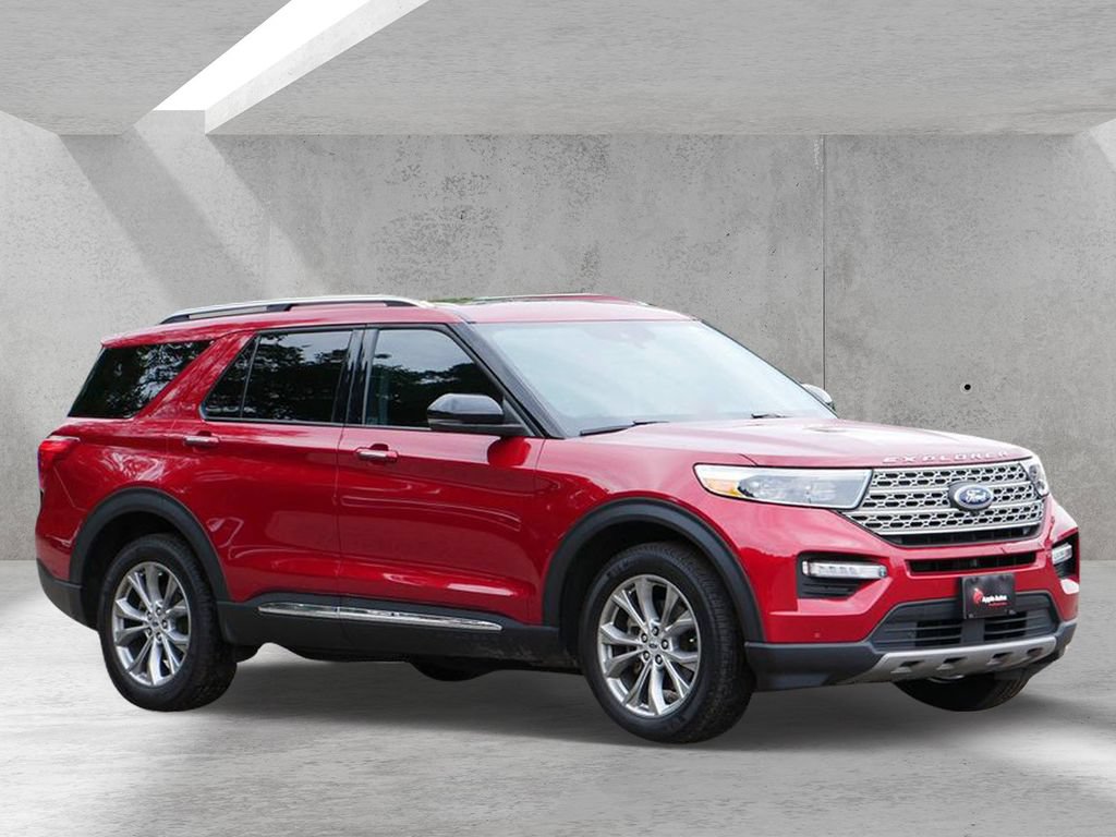 Certified 2023 Ford Explorer Limited w/ Class IV Trailer Tow Package
