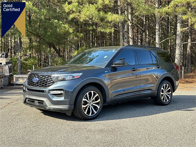 Certified 2022 Ford Explorer ST-Line w/ Class IV Trailer Tow Package