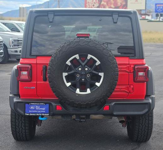 Used 2024 Jeep Wrangler Unlimited Rubicon 4xe AWD/4WD image 4