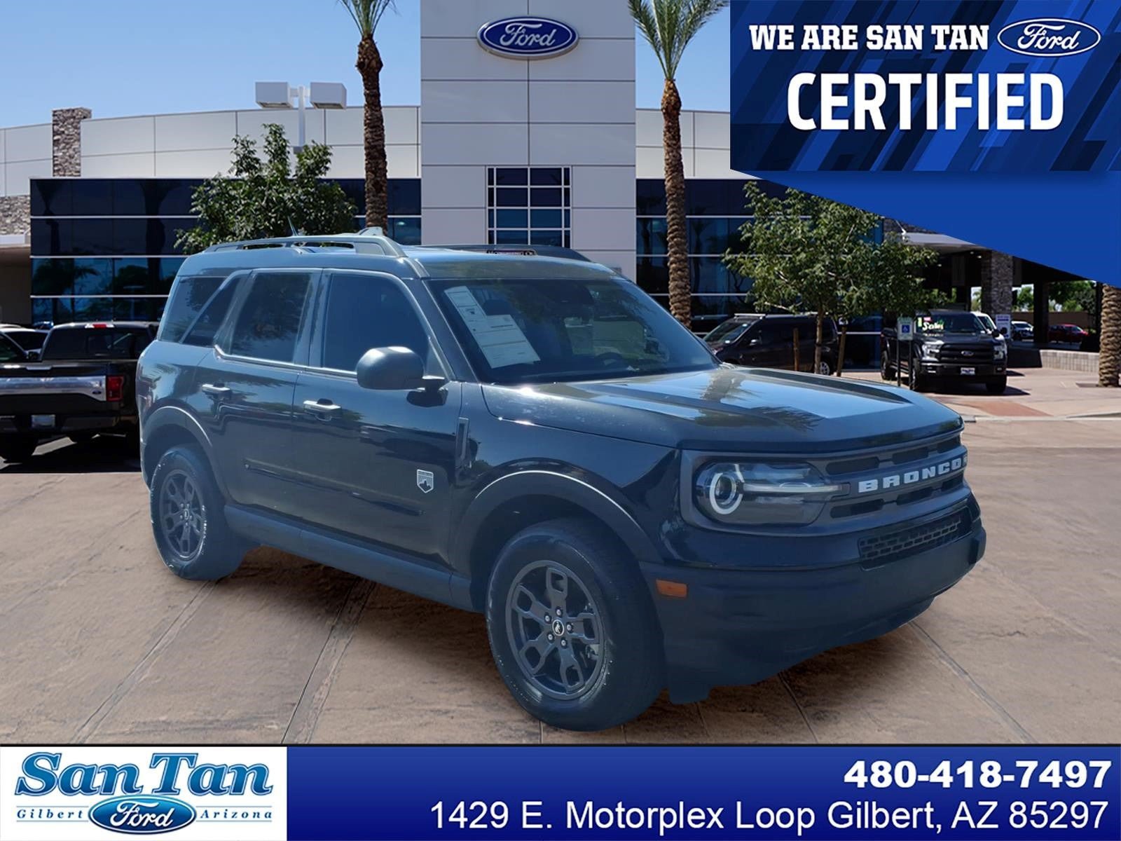 Certified 2023 Ford Bronco Sport Big Bend