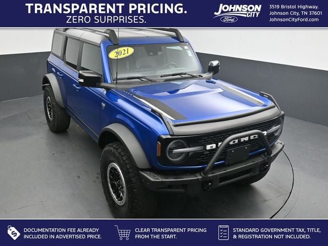 Certified 2021 Ford Bronco First Edition