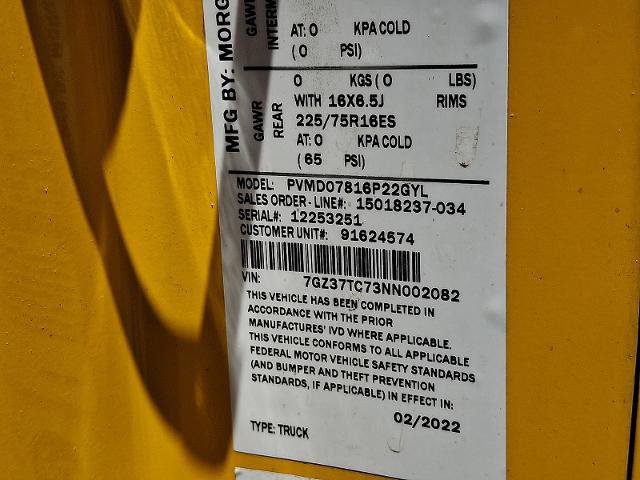 Used 2022 GMC Savana 3500 Extended w/ Power Convenience Package RWD image 23