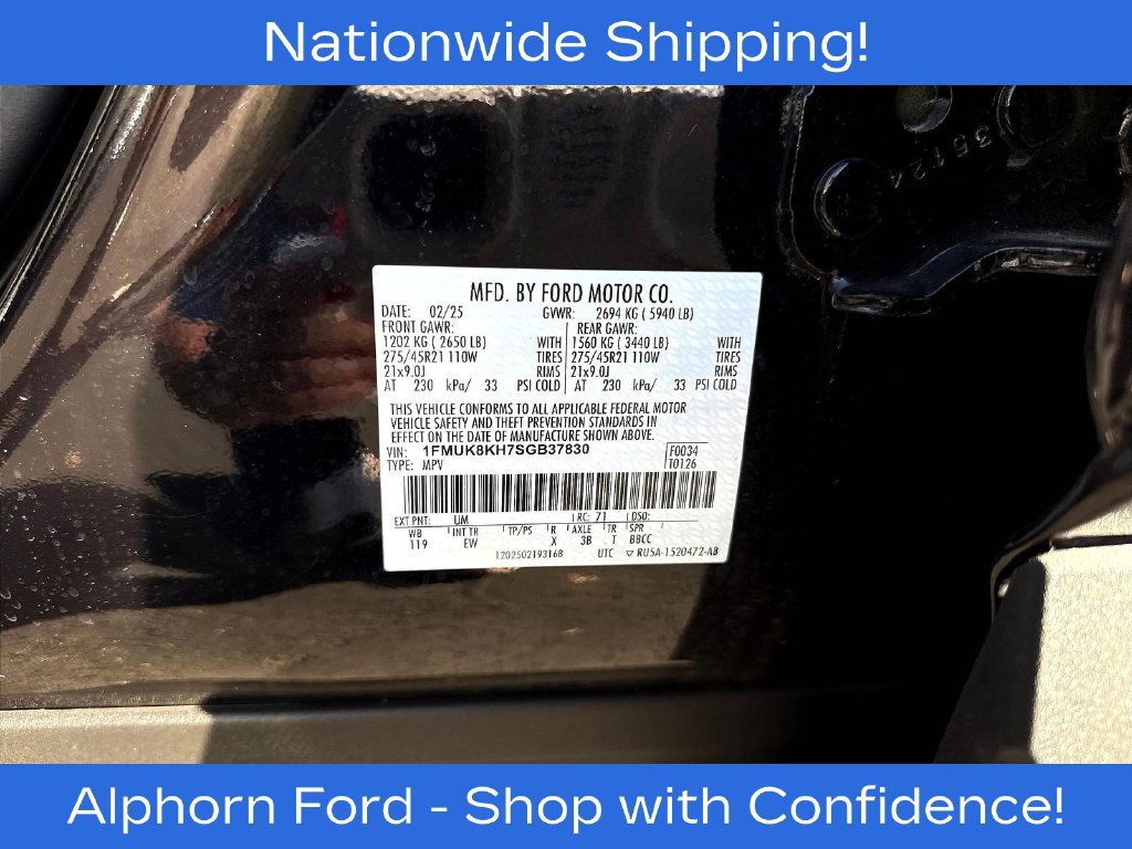 Certified 2025 Ford Explorer ST-Line w/ ST-Line Street Pack AWD/4WD image 21