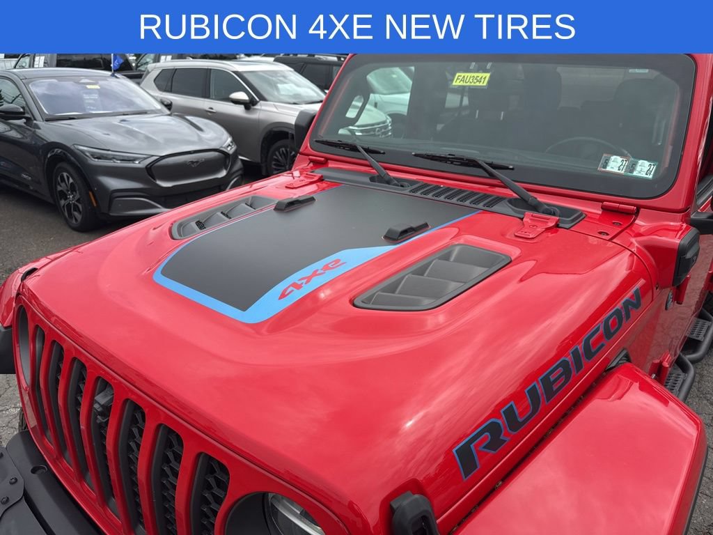 Used 2021 Jeep Wrangler Unlimited Rubicon 4xe w/ Steel Bumper Group AWD/4WD image 49