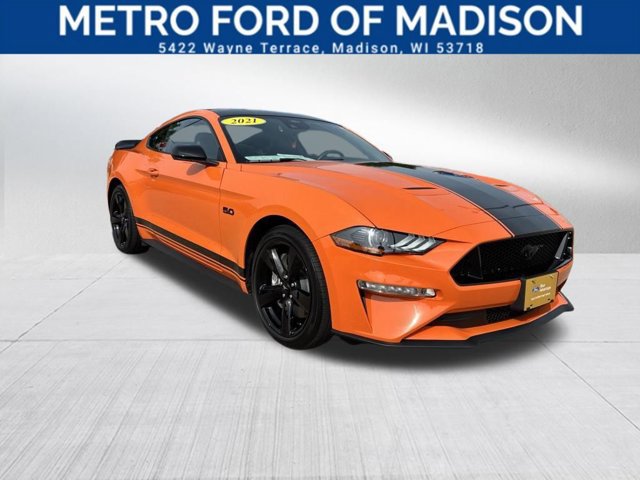Certified 2021 Ford Mustang GT Premium w/ Carbon Sport Interior Package RWD image 3