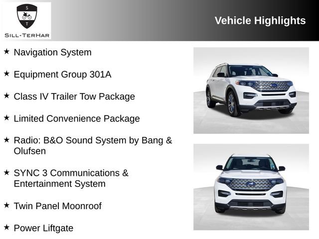 Certified 2023 Ford Explorer Limited w/ Equipment Group 301A image 4