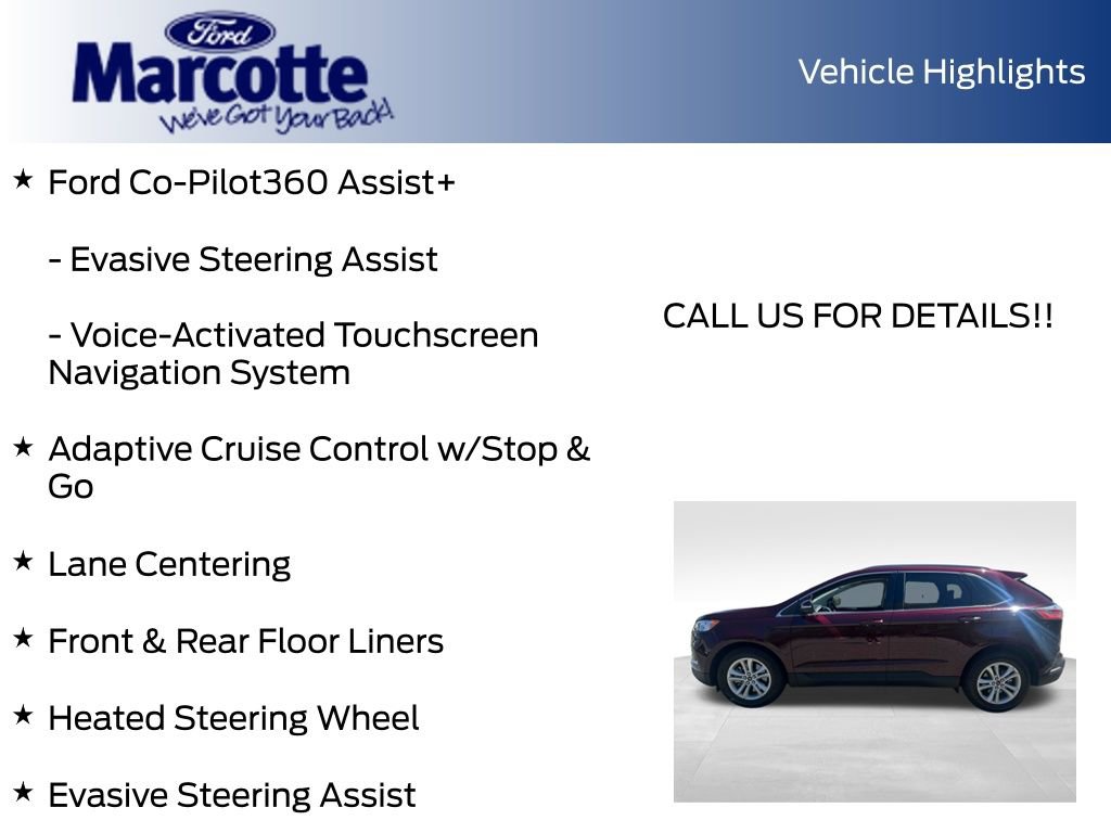 Certified 2020 Ford Edge SEL w/ Cold Weather Package AWD/4WD image 10