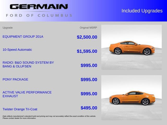 Certified 2021 Ford Mustang Premium w/ Equipment Group 201A image 38