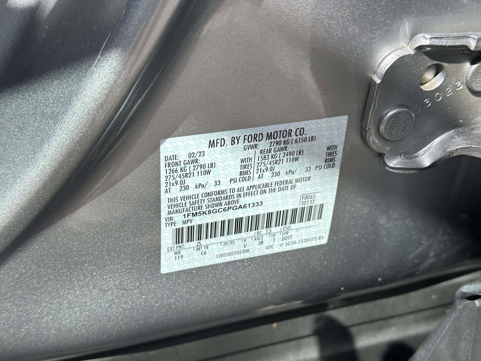 Certified 2023 Ford Explorer ST w/ Equipment Group 401A AWD/4WD image 15