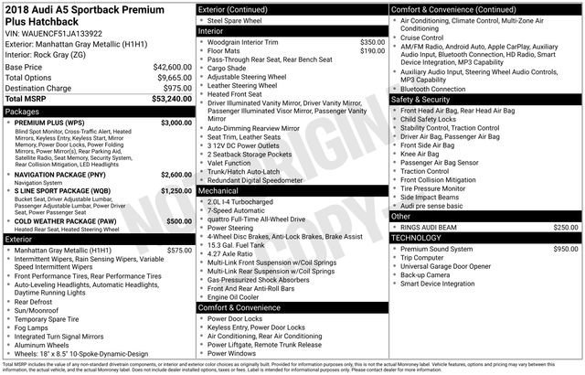 Used 2018 Audi A5 2.0T Premium Plus w/ Premium Plus image 5