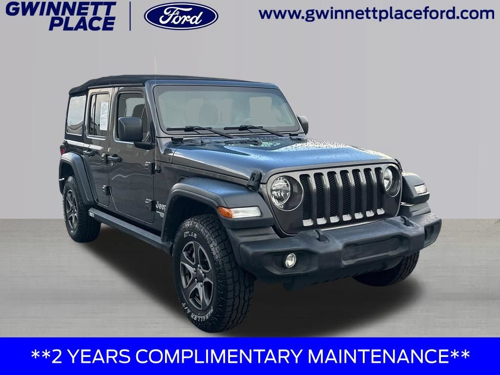 Used 2019 Jeep Wrangler Unlimited Sport S AWD/4WD image 3