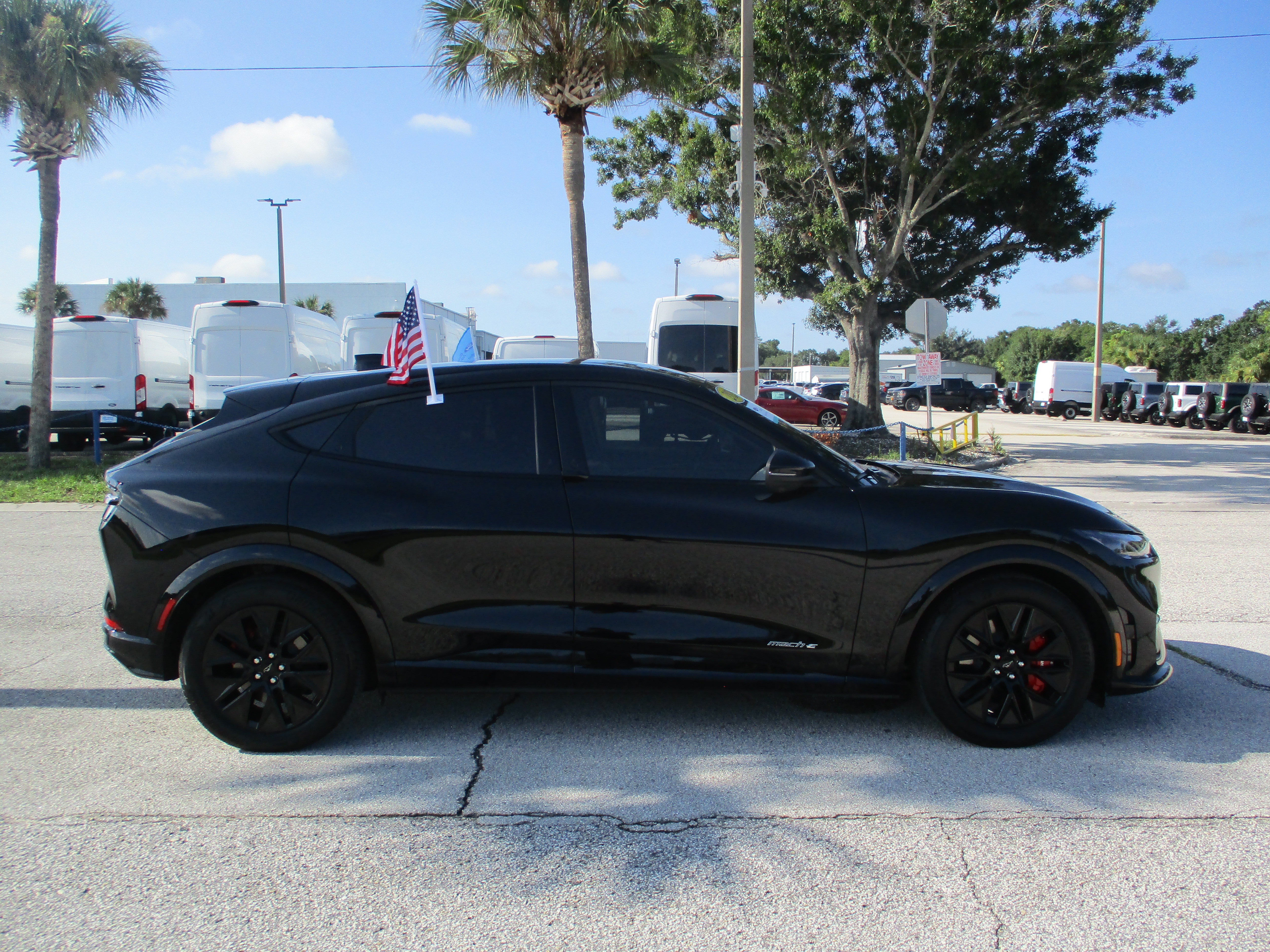 Certified 2025 Ford Mustang Mach-E Premium w/ Sport Appearance Package RWD image 8