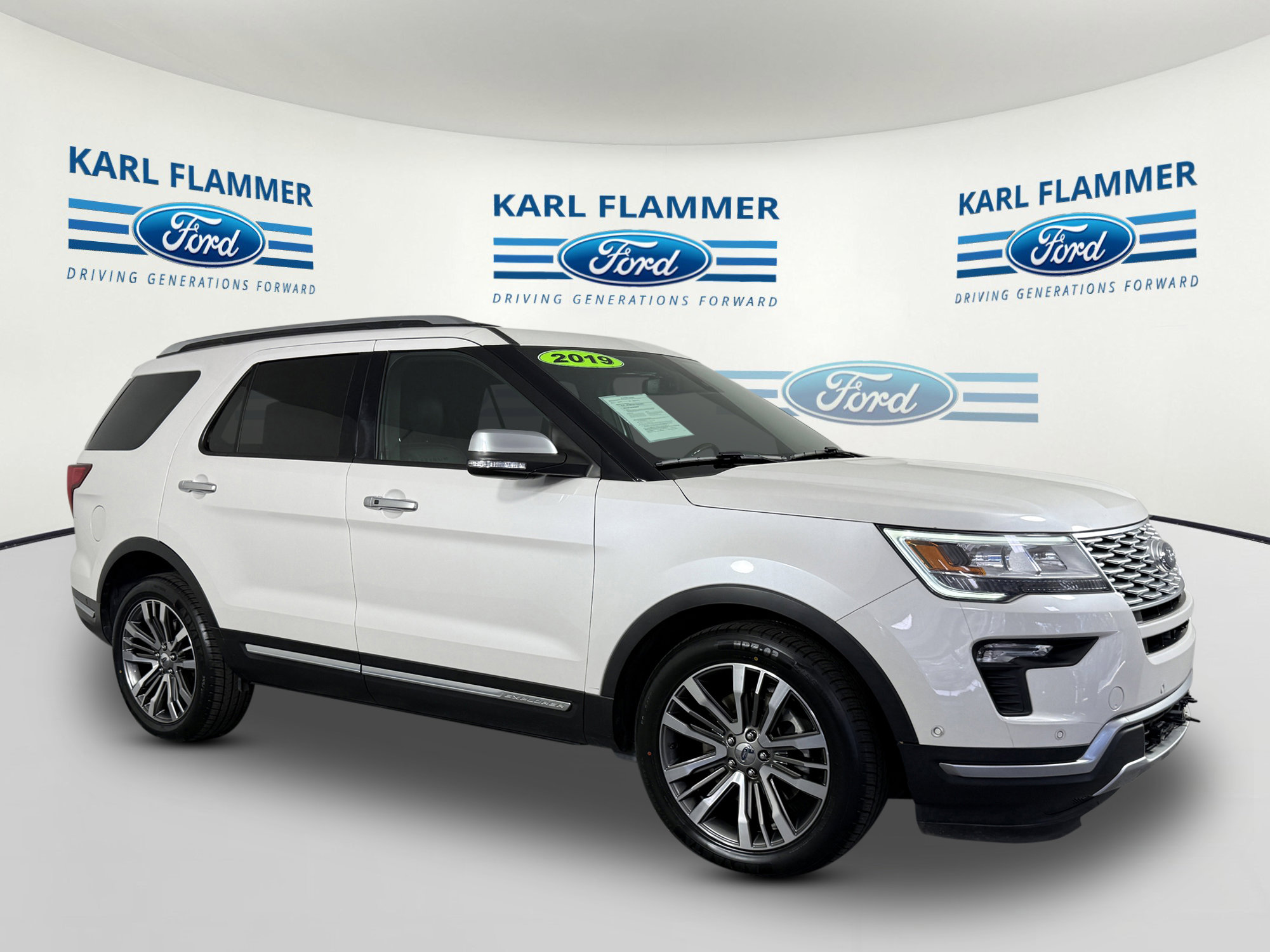 Certified 2019 Ford Explorer Platinum