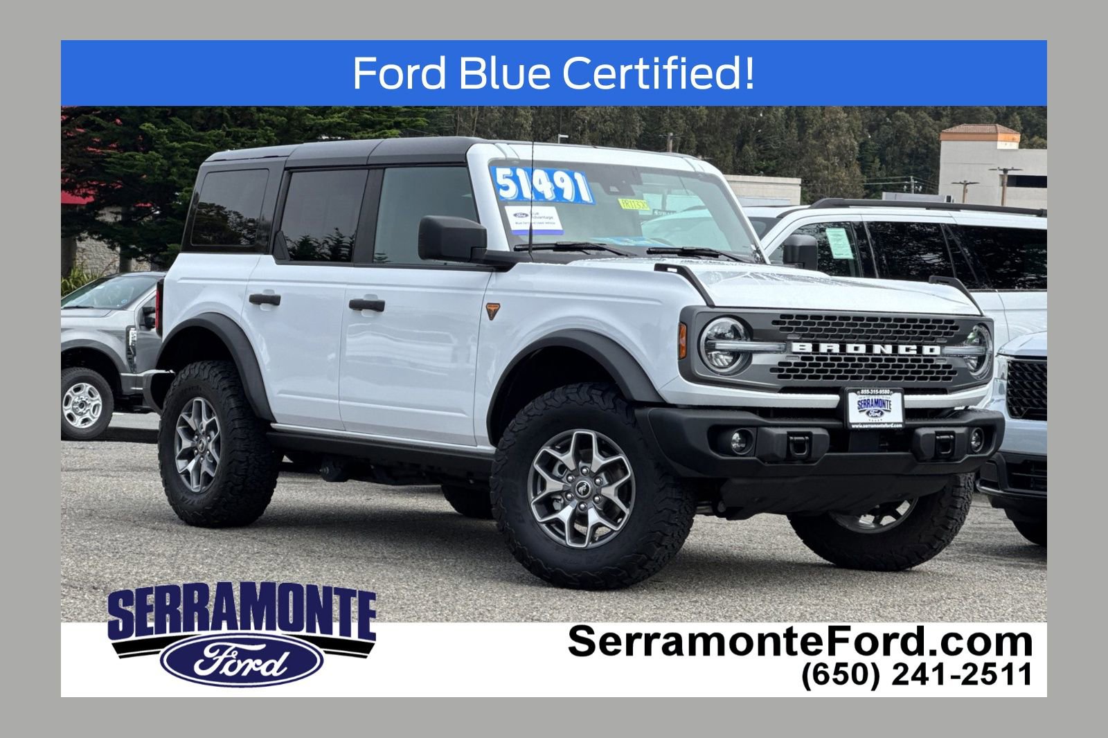 Certified 2025 Ford Bronco Badlands AWD/4WD image 1