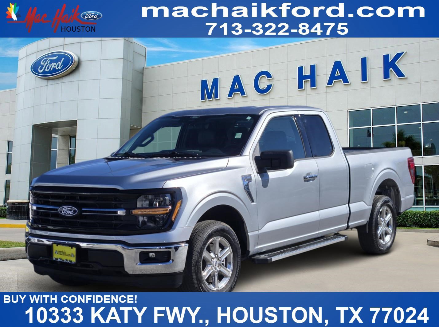 Certified 2025 Ford F150 XLT w/ Equipment Group 301A Standard