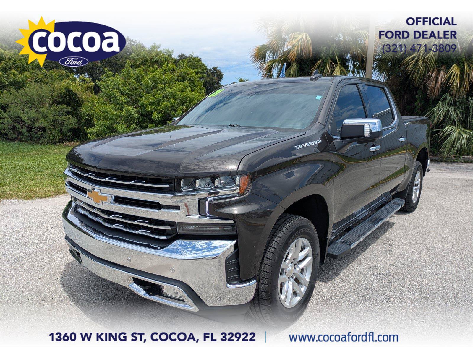 Used 2021 Chevrolet Silverado 1500 LTZ w/ Safety Package II RWD image 1