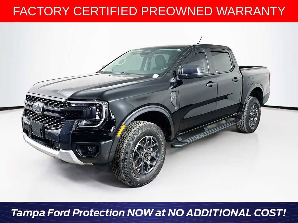 Certified 2024 Ford Ranger XLT w/ FX4 Off-Road Package