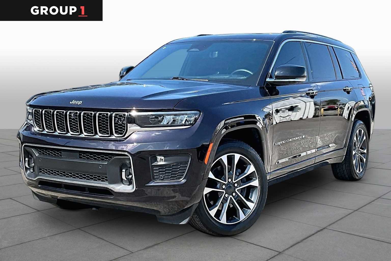Used 2023 Jeep Grand Cherokee L Overland w/ Advanced Protech Group III AWD/4WD image 1