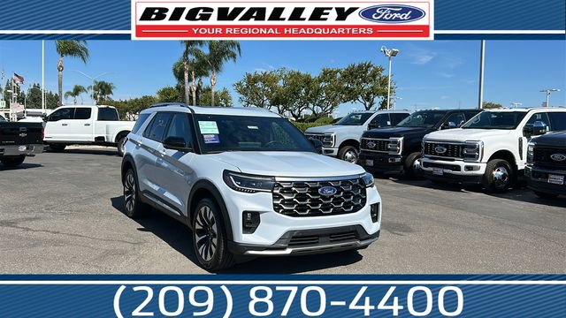 Certified 2025 Ford Explorer Platinum w/ LUX Leather Package AWD/4WD image 1