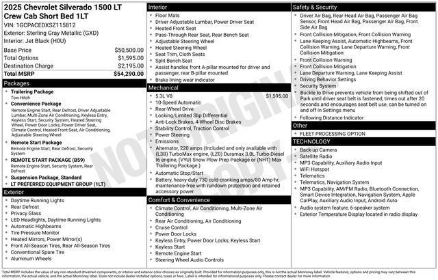 Used 2025 Chevrolet Silverado 1500 LT RWD image 5