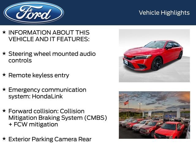 Used 2022 Honda Civic Sport image 5