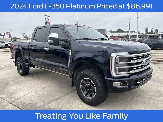 Certified 2024 Ford F350 Platinum w/ Tremor Off-Road Package