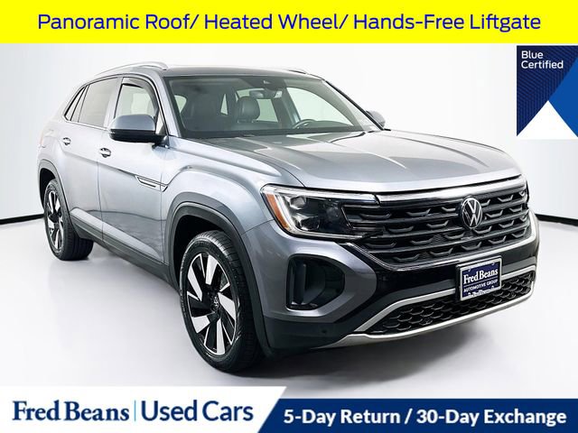 Used 2024 Volkswagen Atlas Cross Sport SE w/ Panoramic Sunroof Package