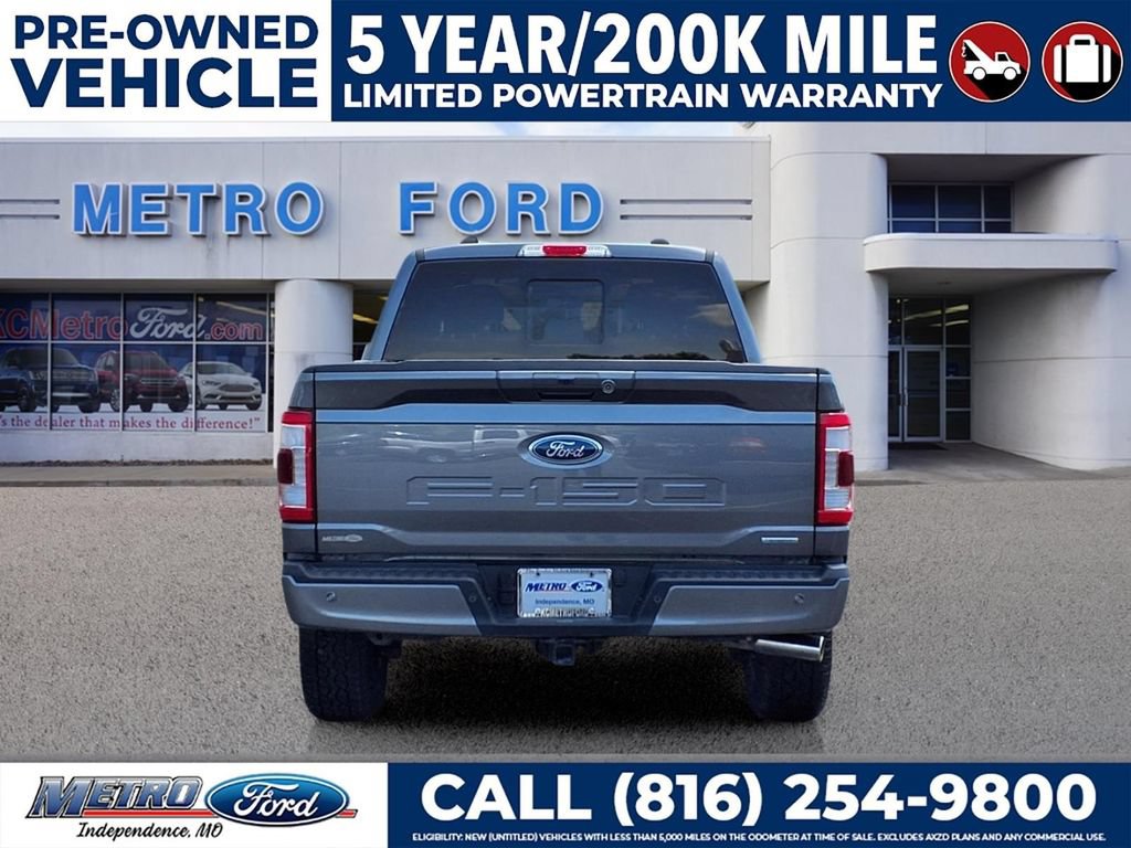 Certified 2022 Ford F150 Lariat w/ Equipment Group 502A High AWD/4WD image 4