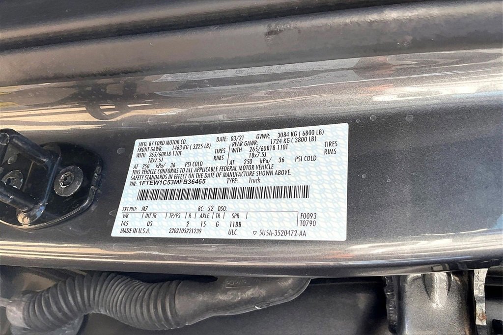 Certified 2021 Ford F150 XLT w/ Equipment Group 302A High image 16