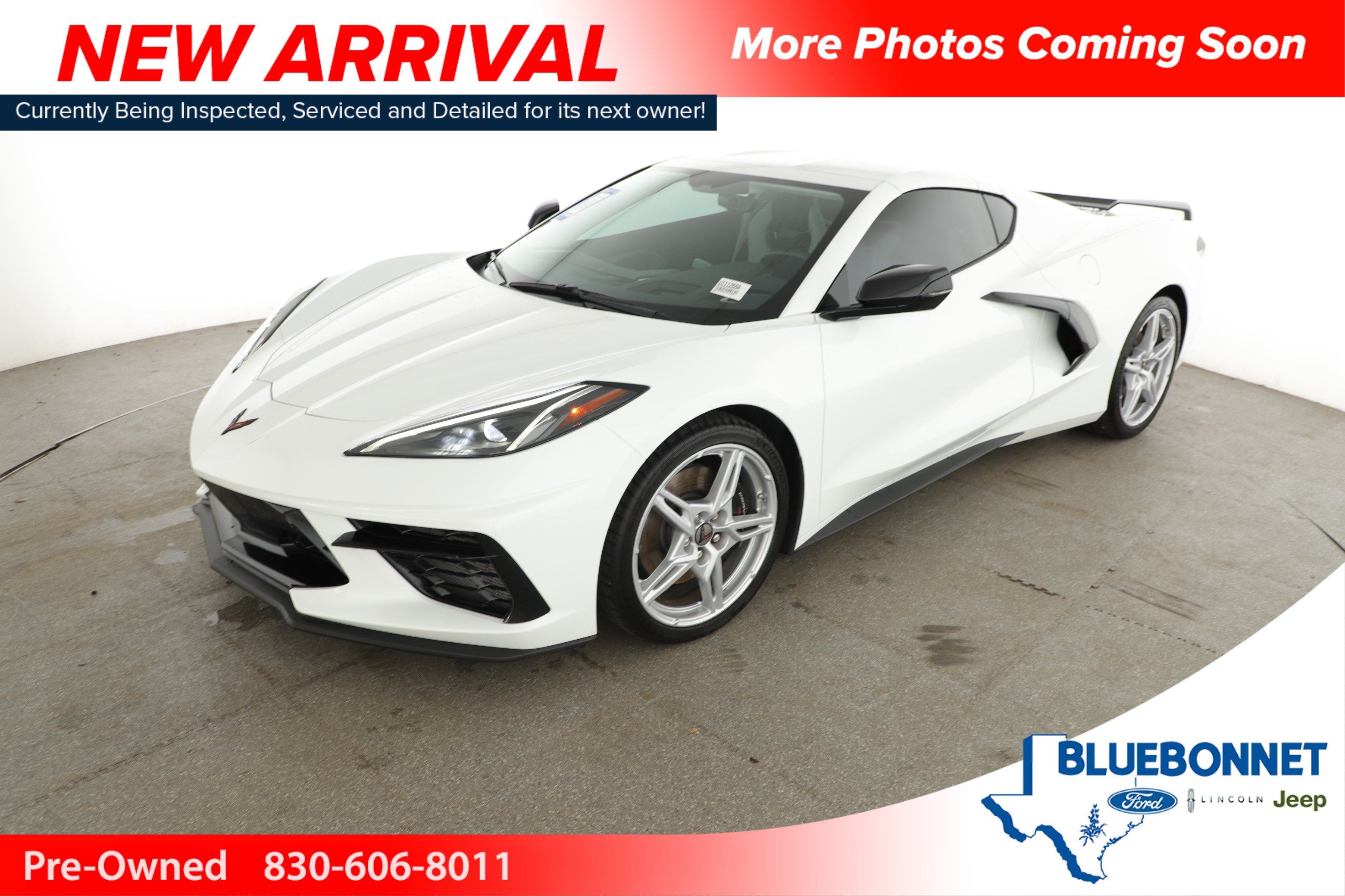 Used 2020 Chevrolet Corvette Stingray Premium Cpe w/ 3LT Preferred Equipment Group