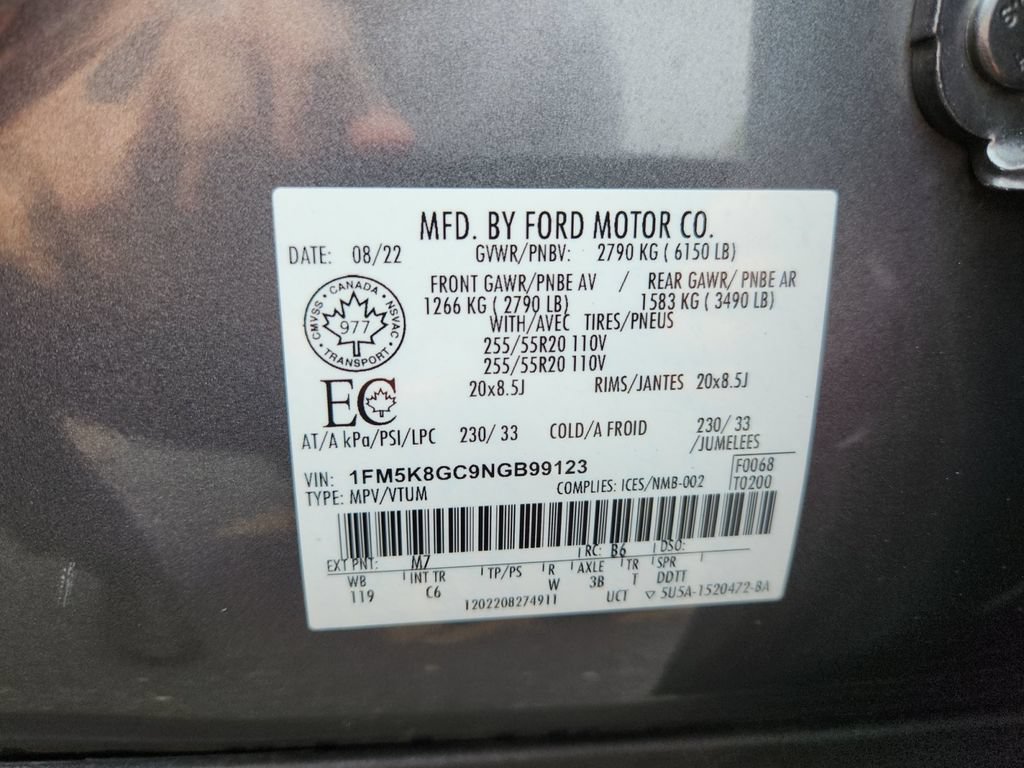 Certified 2022 Ford Explorer ST AWD/4WD image 25