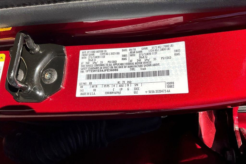 Certified 2018 Ford F150 XLT w/ Equipment Group 302A Luxury image 10