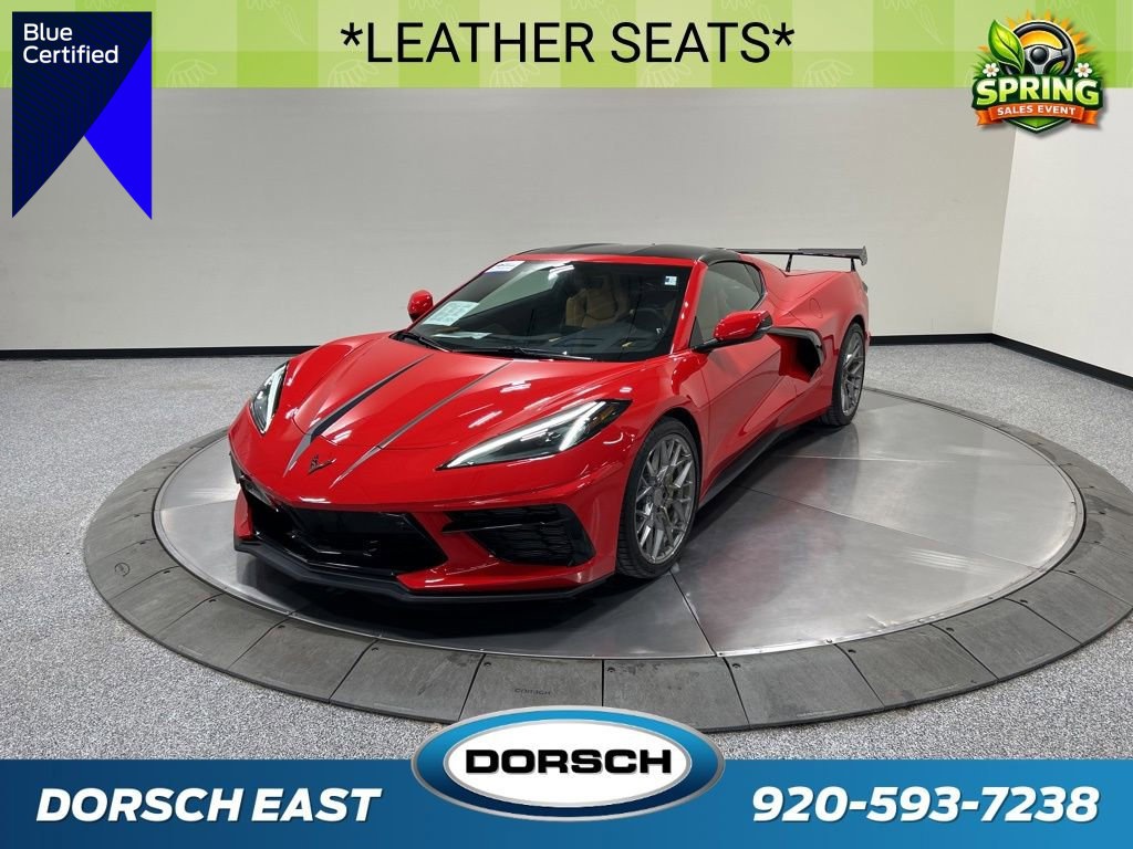 Used 2021 Chevrolet Corvette Stingray Preferred Cpe w/ Engine Appearance Package