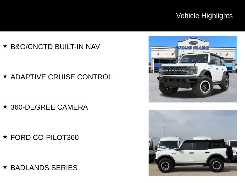 Certified 2021 Ford Bronco Badlands image 9