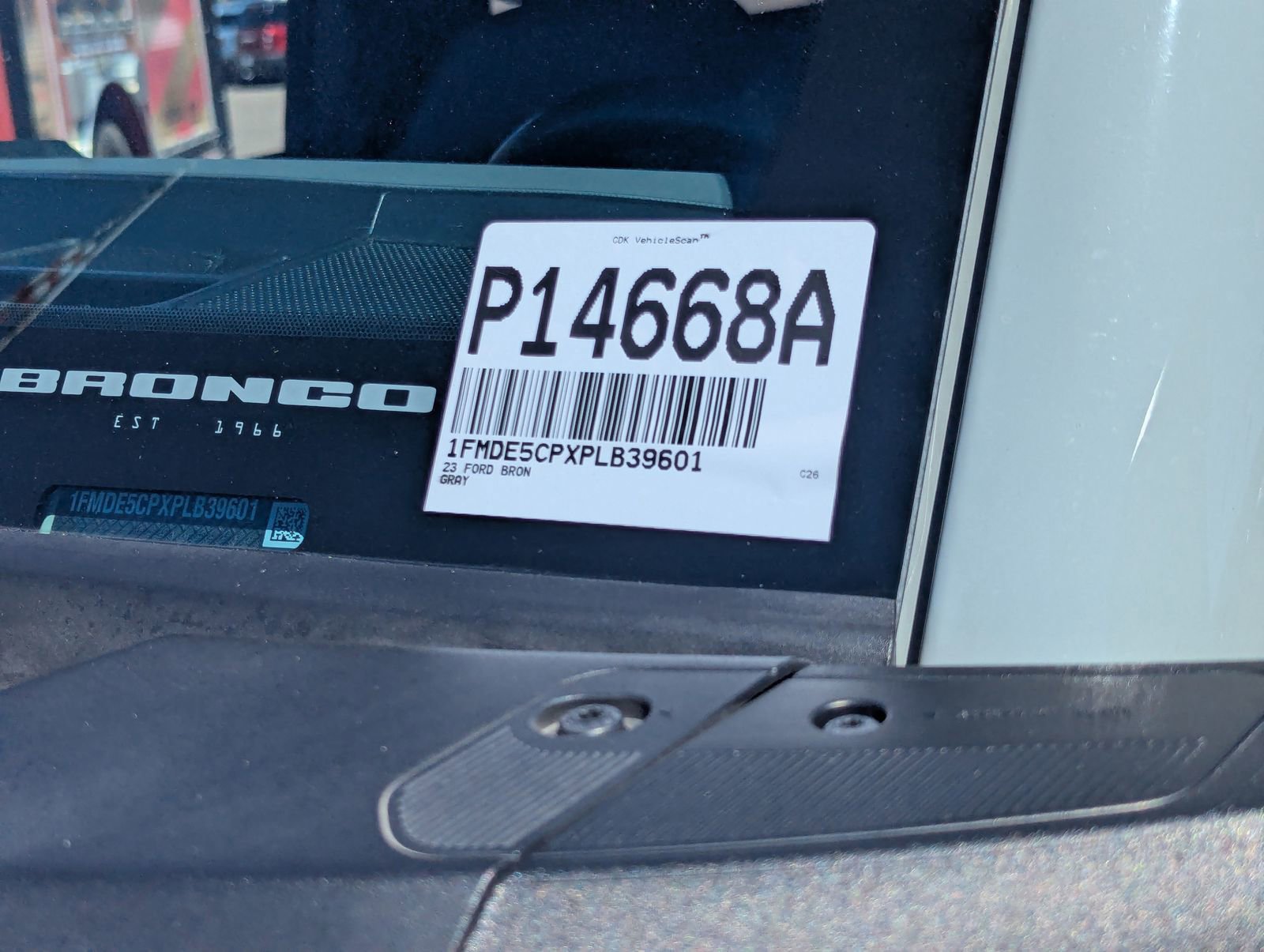 Certified 2023 Ford Bronco Black Diamond image 29