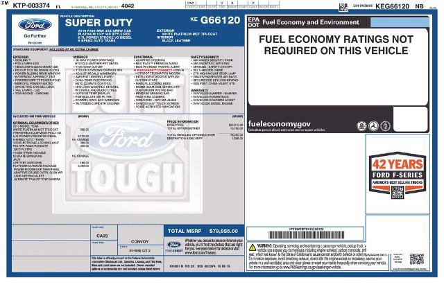 Certified 2019 Ford F350 Platinum w/ Platinum Ultimate Package image 5