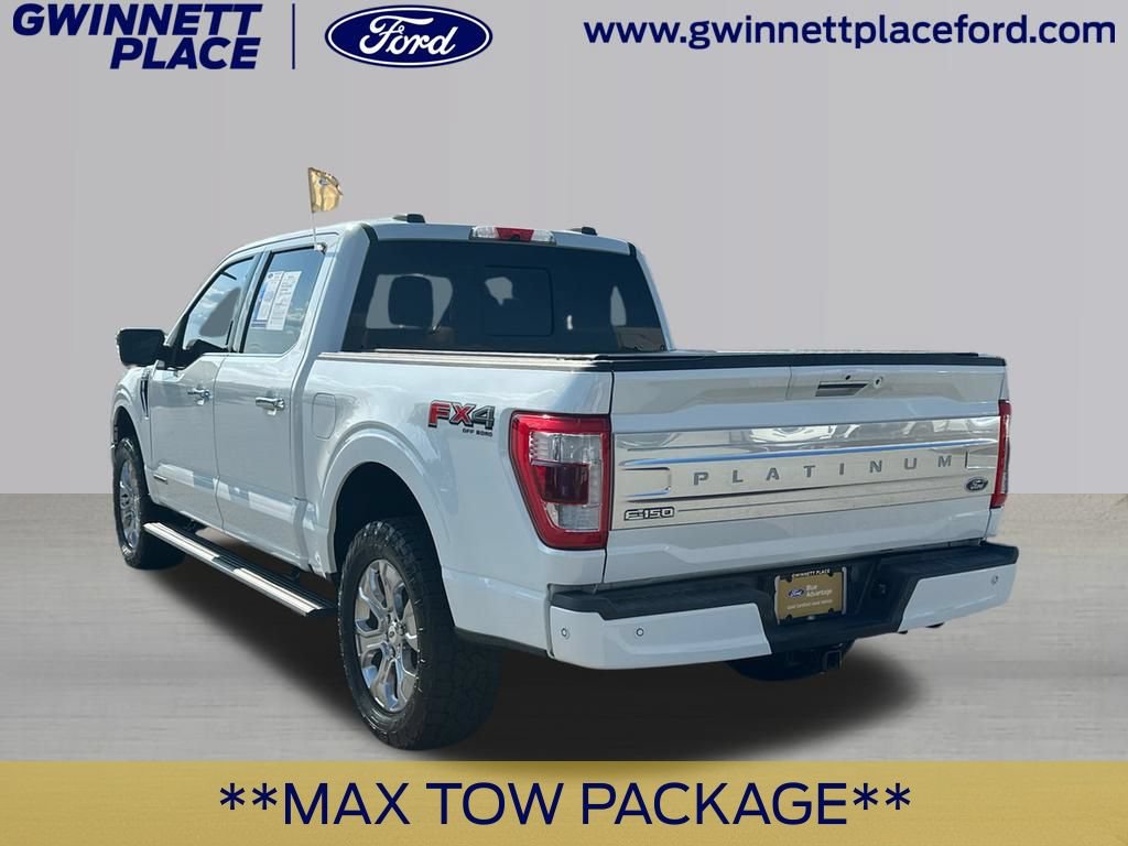 Certified 2022 Ford F150 Platinum w/ Equipment Group 701A High AWD/4WD image 8