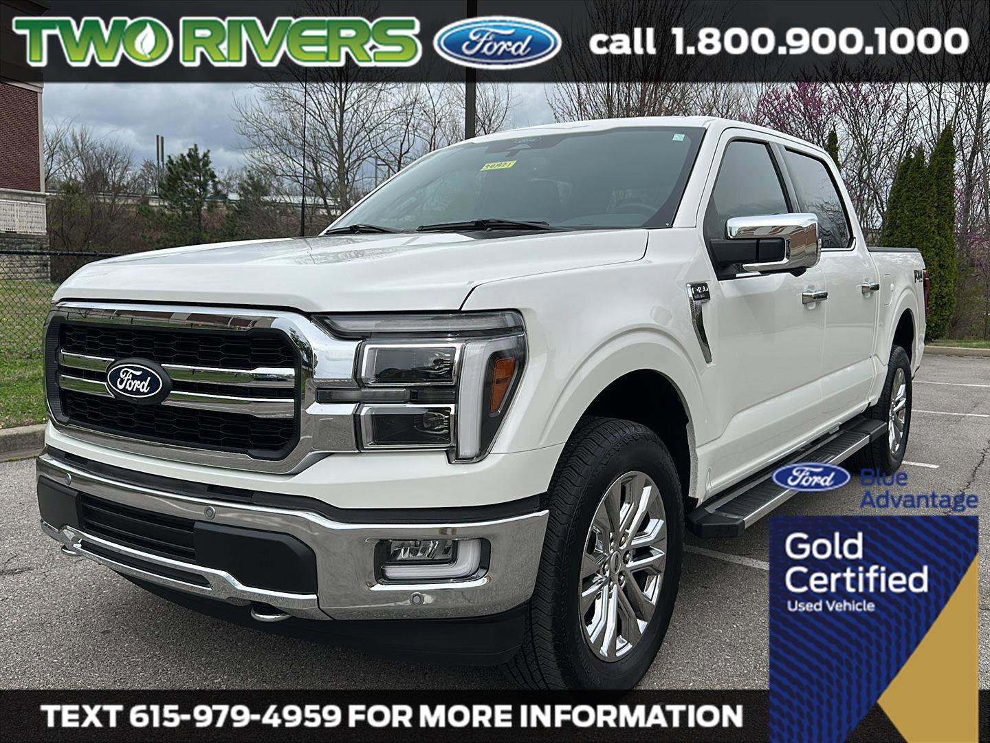 Certified 2024 Ford F150 Lariat w/ Bed Utility Package