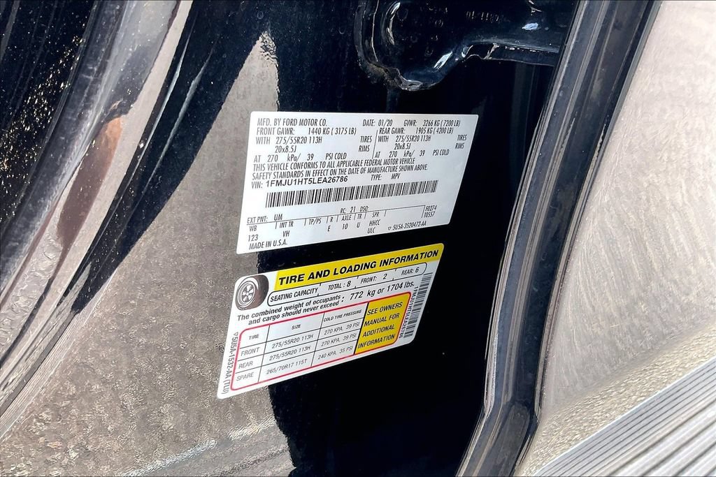Certified 2020 Ford Expedition XLT w/ Equipment Group 202A RWD image 36